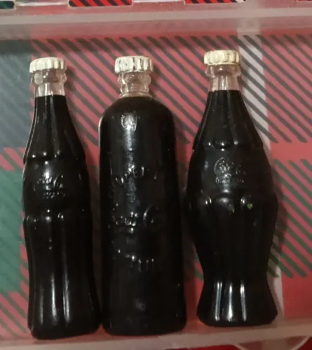 Garrafinhas da Coca-Cola raridade.