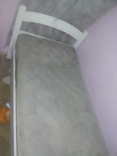 Cama Solteiro Infantil Cor Branca