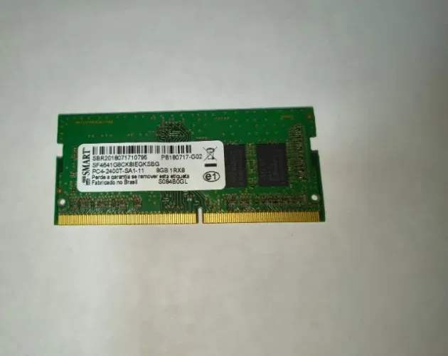 Memória Notebook Ddr4 8gb 2400mhz  Pc4-2400t 1rx8 Smart