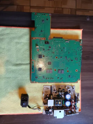 PLACA E FONTE PARA PLAYSTATION 3 FAT PARA PEÇAS