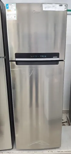 Geladeira Frost Free MIDEA 394 Litros Duplex Turbo em INOX (Na caixa)