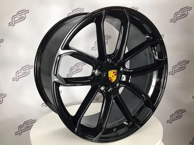 Rodas Cayenne Gts Preto Brilhante 5x130 - 22x10 aro 22