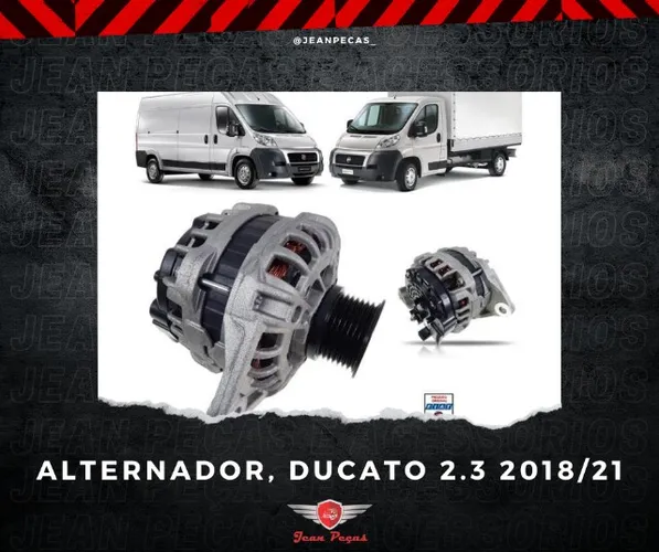 Alternador - Ducato 2.3 18/21 Usado Original