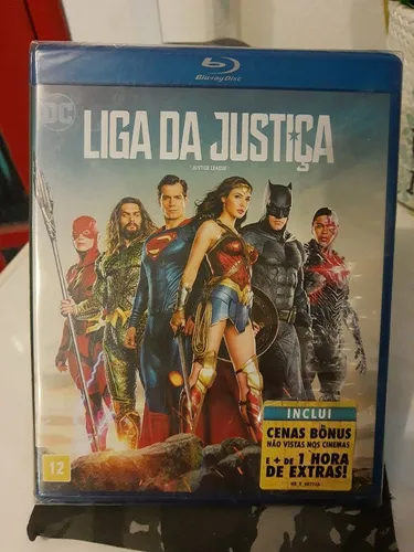 Blu-ray FILME Liga da Justiça