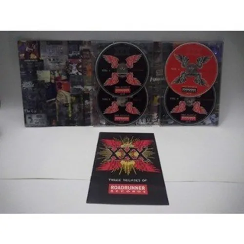 CD Usado: XXX - Three Decades Of Roadrunner Records (Box com 4 Cds)