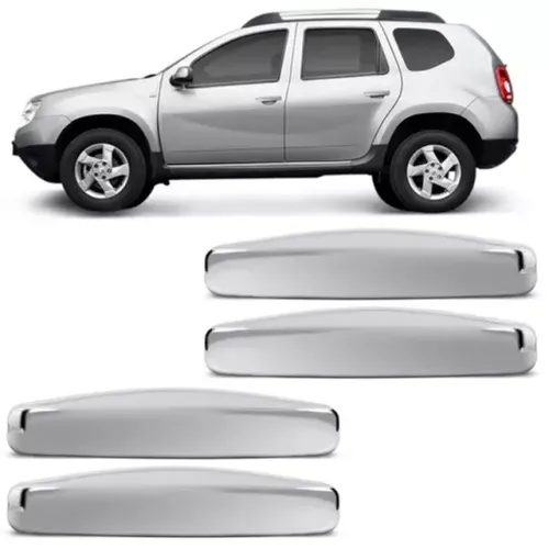 Aplique Renault Duster 2010 à 2015 - Maçaneta Cromada - 08.054