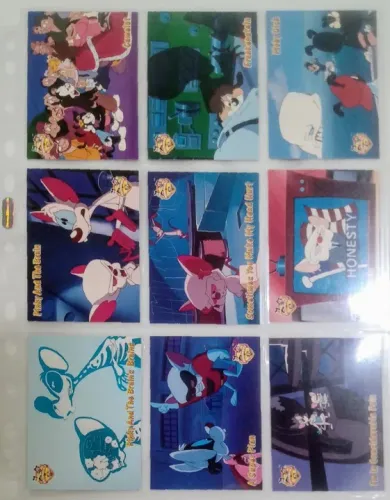 37 Cards Animaniacs (Warner Bros) - Topps / 1995 IMPORTADO
