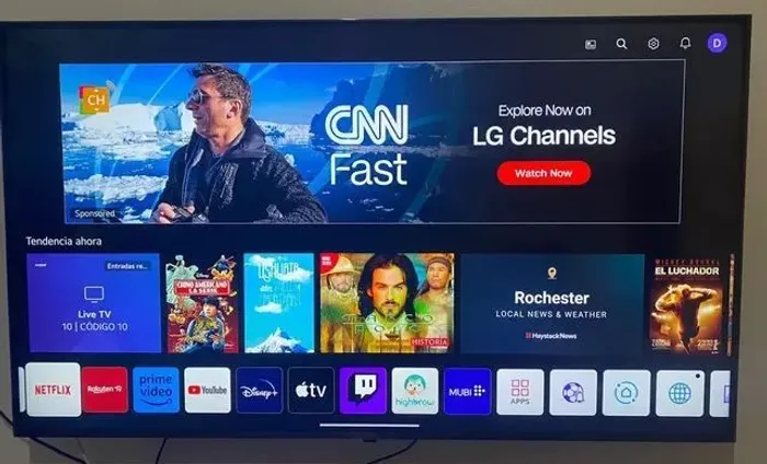 Tv Smart LG 60 polegadas 4k Aí Thinq