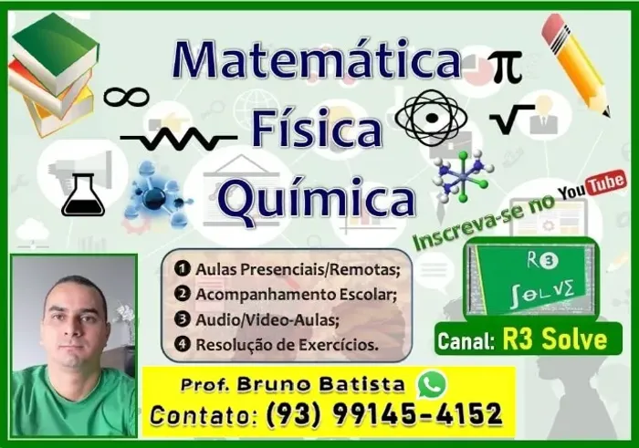 Professor de Exatas [Matemática, Física e Química]