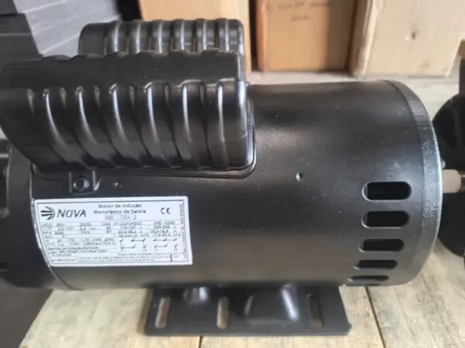 Motor Elétrico Nova Motores Monofásico 3 CV 2 pólos (Alta rotação 3485 rpm)