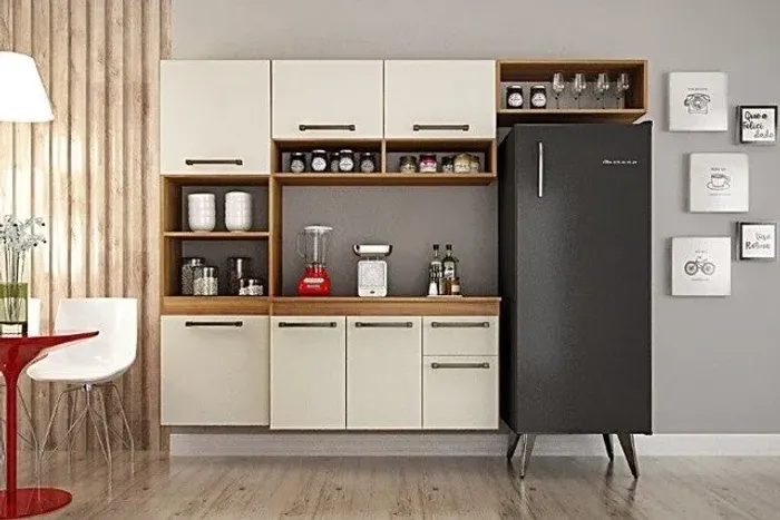 Cozinha Suspensa com Balcão Liz !! Tt5256m