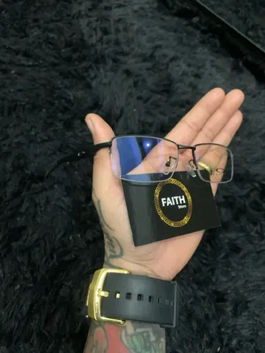 Óculos de descanso armação preta 