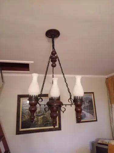 Lustre rústico