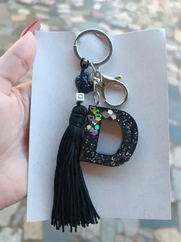  Chaveiro em resina personalizado 