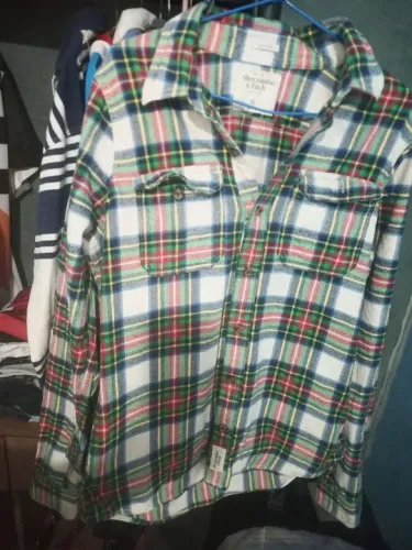 Camisão Abercrombie xadrez