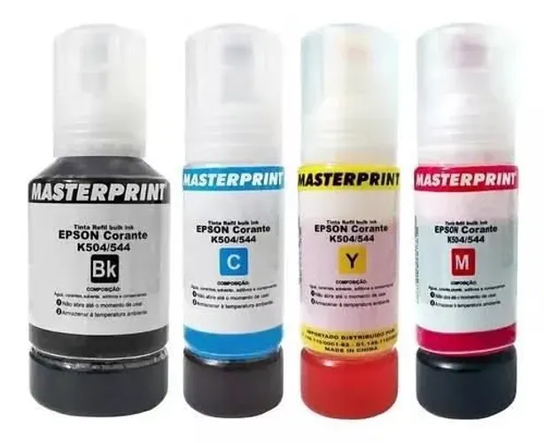 Tinta Epson 504 544 L3150 L4150 L4160