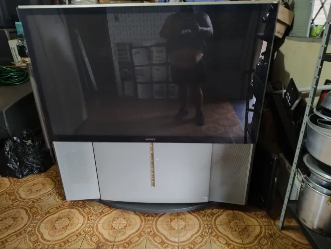 Tv Sony de 55 Pol de projeção 