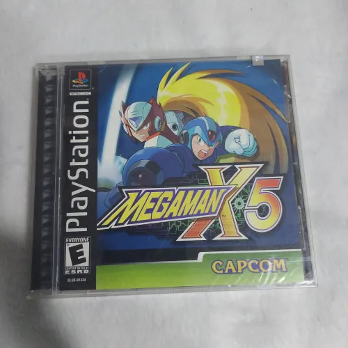 Mega Man X5 - PS1 - Jogo Original lacrado 