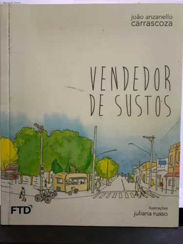 Livro Vendedor de Sustos - João Anzanello Carrascoza