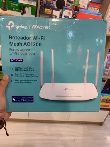 Roteador Wi-Fi Mesh AC1200 - Novo Lacrado - Parcelamos Sem Juros
