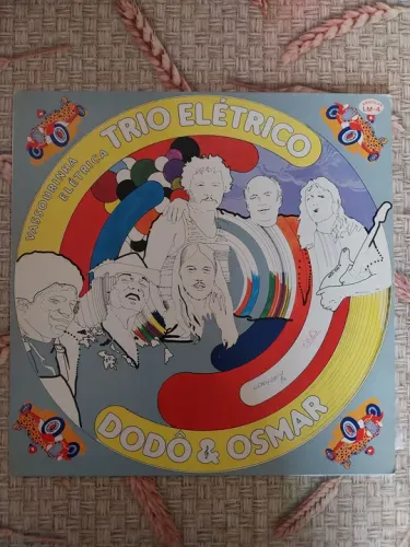 Disco de vinil 2 discos de vinil do trio elétrico dodo e Osmar os dois por 70 reais