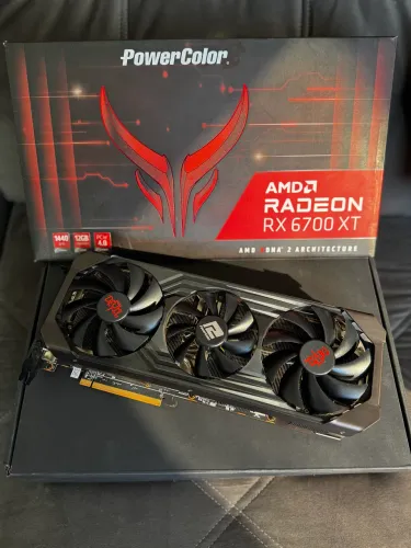 RX 6700 XT RED DAVIL impecável 12GB