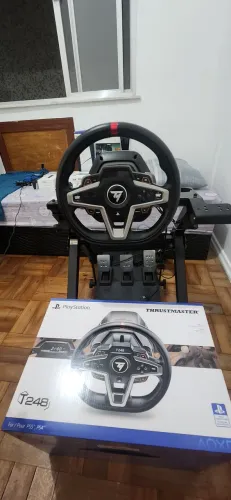 Venham logo, pois ira vender rápido. Aceito oferta! Volante Thrustmaster T248