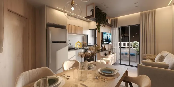Ed. RK Jequitibás - Apartamento Studio localizado no Ed. RK Jequitibás - Sorocaba/SP