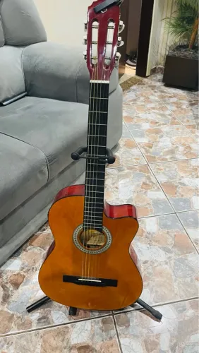 Violão Elétrico Aço Giannini Sf-14 Natural