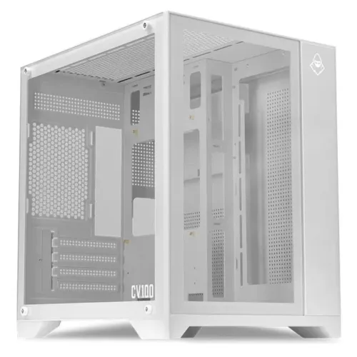 Gabinete Aquário Gamer Branco CV100