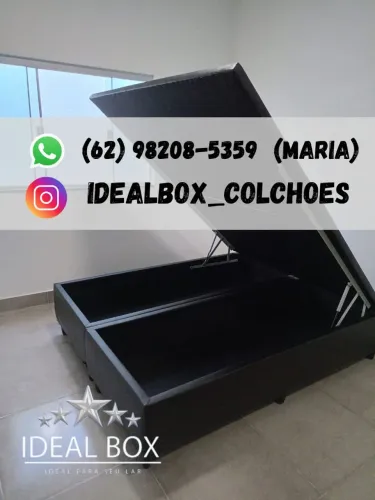  Box Baú Queen Size 158X198, Super Reforçada 