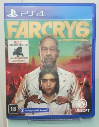 Jogo Far Cry 6 (PS4) - Mídia Física - Estado de Novo