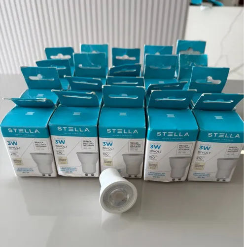 **Lâmpada LED Mini Dicróica Stella 3W -