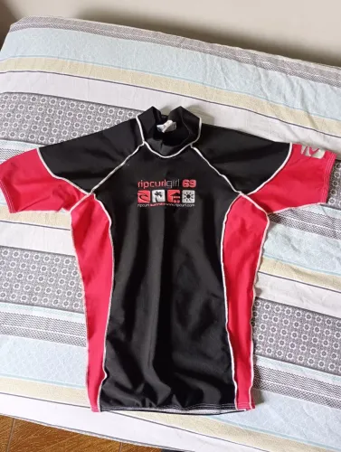 lycra manga curta feminina Rip Curl, camiseta de Lycra surf feminina Rip Curl