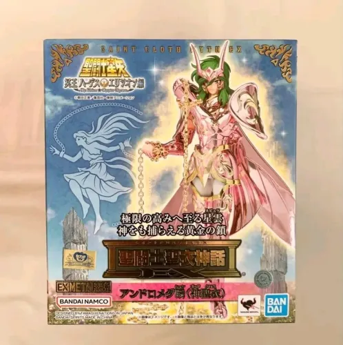 Cloth Myth Shun de Andromeda V4 ExMetal Bandai - NOVO