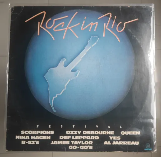 Rock in Rio - LP Vinil - Festival Completo - 1984