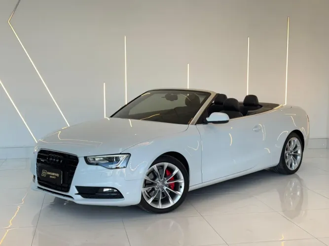 Audi A5 Ambition Cabriolet, 2014, Conversivel, Cinza nardo