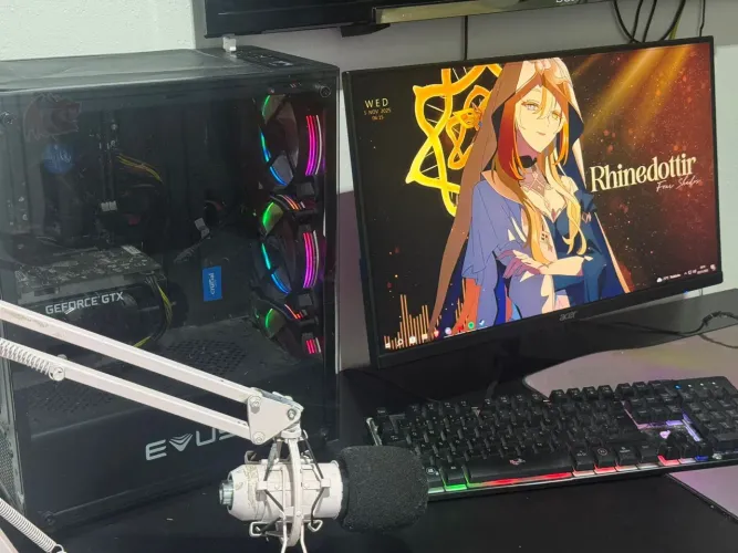 Computador Gamer , i7 3770 3.40GHz GTX 1650 4gb Gaming 