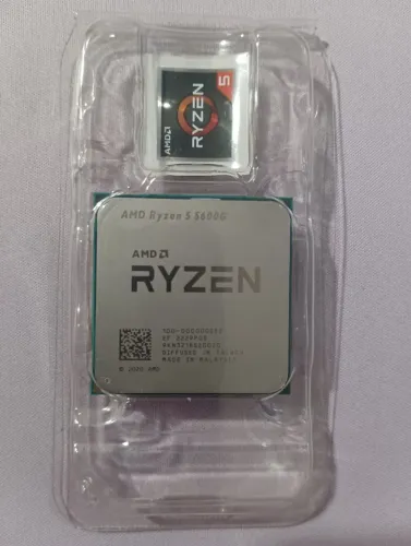 Vendo Processador AMD Ryzen 5 5600G - APU c/ Placa de Vídeo Integrada