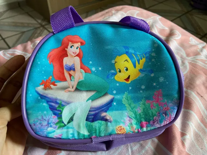 Mini bolsa da pequena sereia