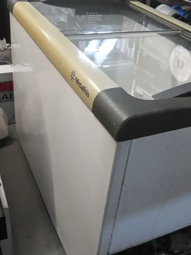Freezer horizontal METALFRIO, NF30, branco , super novo, 127v