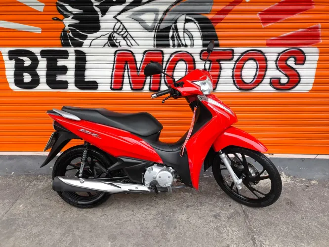 HONDA BIZ 125I 2024 COM 17 MIL KM UNICO DONO BEL MOTOS