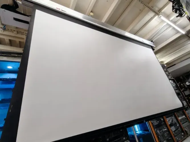 Tela De Projeção Elétrica 100'' Gaia Ótima!
