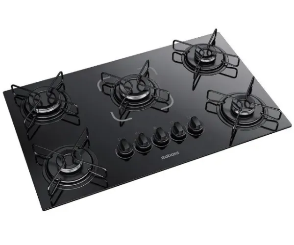 Fogão Cooktop 5 Bocas Essencial Preto Itatiaia Novo varios modelos