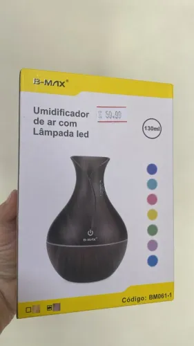 Difusor de Aromas - Umidificador de Ar - Bmax Bm061-1 - Loja Coimbra Entregamos