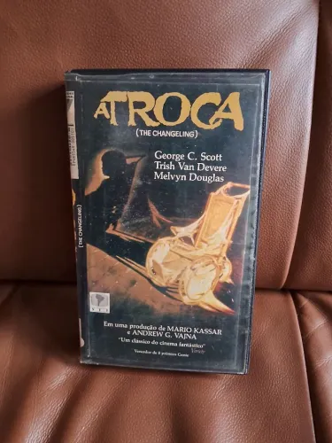 Raro VHS  do filme de terror - A troca
