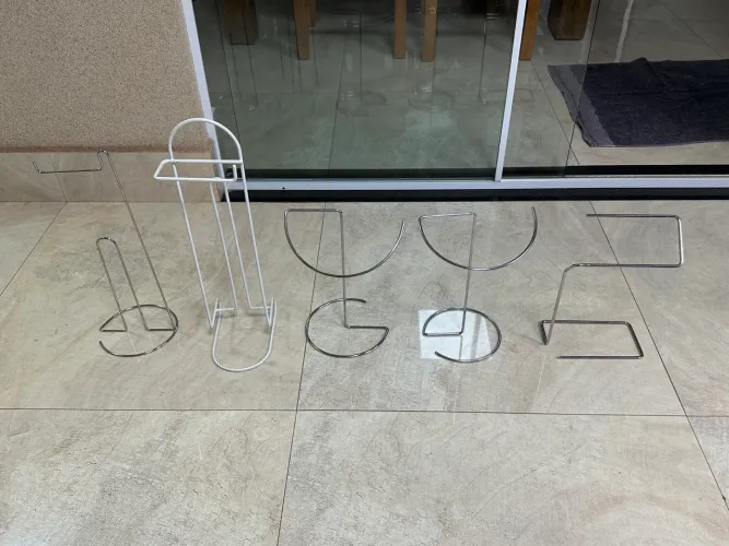 Suportes Para Papel Higiênico e Toalhas para lavabo