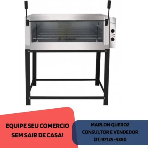 Forno de pizza 80 x 60 Venâncio elétrico novo