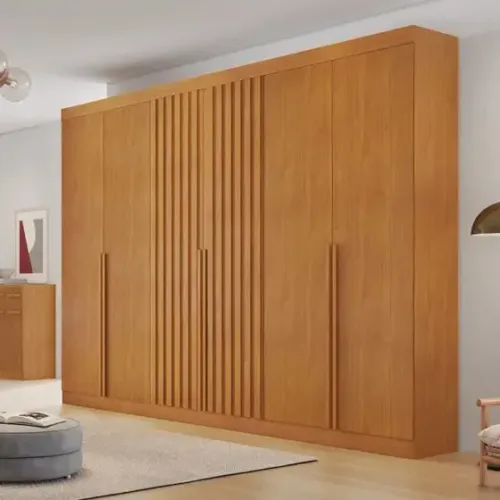 Guarda Roupa Casal 6Portas 100% MDF 2.70M. Produto Novo Direto de Fábrica P/Sua Casa.