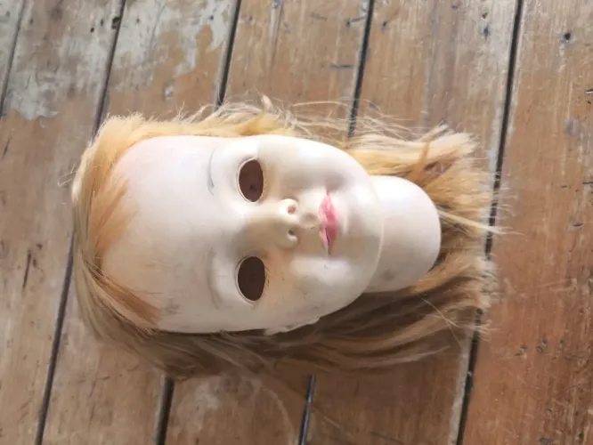 Cabeça da boneca amiguinha estrela 